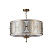 Люстра подвесная Maytoni Leaf H425-PL-05-G